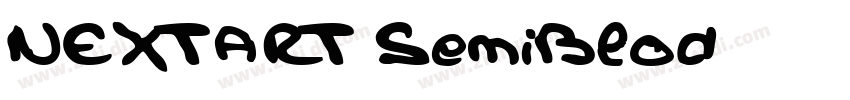 NEXTART SemiBlod字体转换